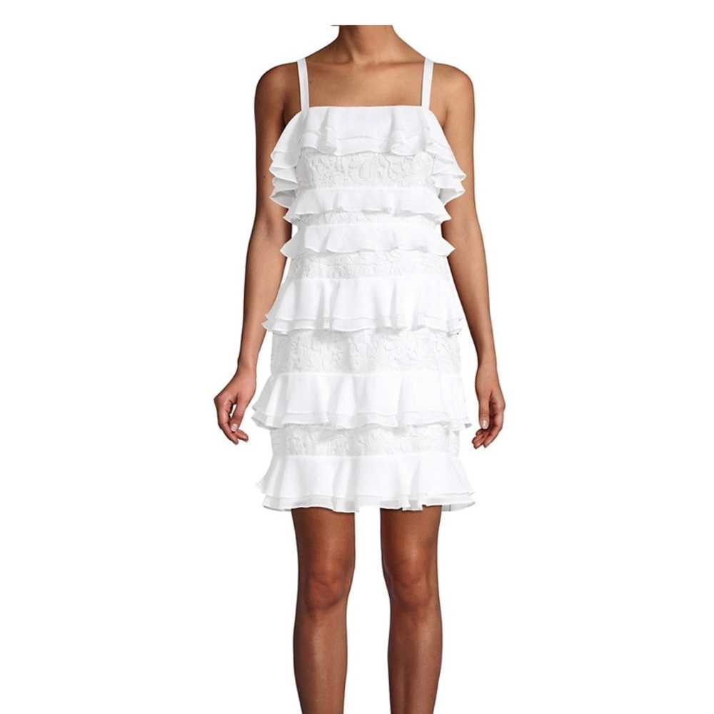 NWT Lily Pulitzer Chiffon and Lace dress 8